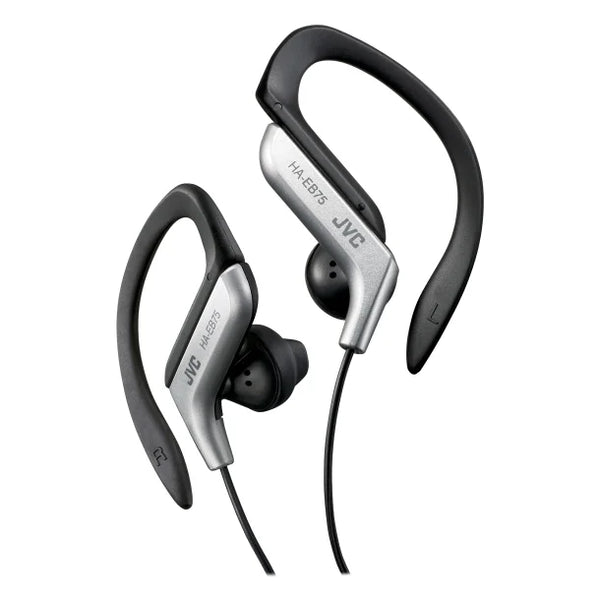 JVC Ear-Clip Earbuds (Silver) JVCHAEB75S