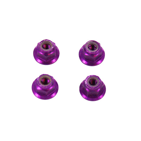 Redcat Racing 02190P Aluminum Nylon Lock Nut, M4 (4pcs) ~ 