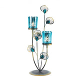 Peacock Plume Candleholder 10015949
