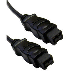 Firewire 800 9 Pin cable, Black, IEEE-1394b, 3 foot
