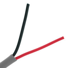 Security/Alarm Wire, Gray, 18/2 (18AWG 2 Conductor), Stranded, CMR / Inwall rated, Pullbox, 1000 foot