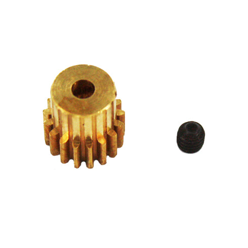 Redcat Racing 11119 Brass Pinion Gear (17T, .6 module) ~ 