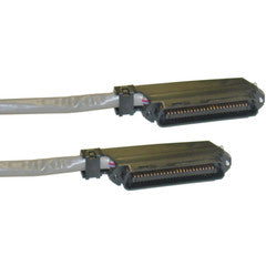 Cat3 Telco Trunk Cable, 90 degree Amphenol Centronics 50 (CN50) Connectors, 25 Twisted Pairs, 50 foot