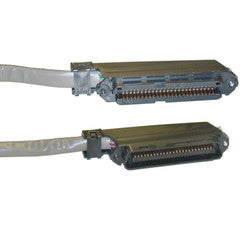 Cat 3 Telco Trunk Cable, Centronics 50 (CN50) Male to Centronics 50 (CN50) Female, 25 Twisted Pairs, 90 degree orientation, 15 foot