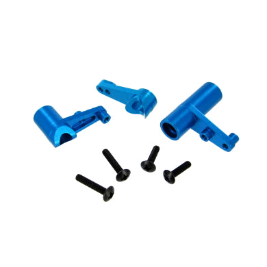 Redcat Racing 122057 Aluminum Servo Saver and Bell Crank Set, Blue ~ 