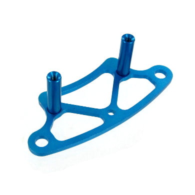 Redcat Racing 122258 Aluminum Lower Front Bumper Plate, Blue   ~