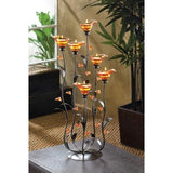 Amber Calla Lilly Candleholder 12793