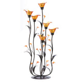 Amber Calla Lilly Candleholder 12793