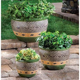 Jade Planters Trio  13367