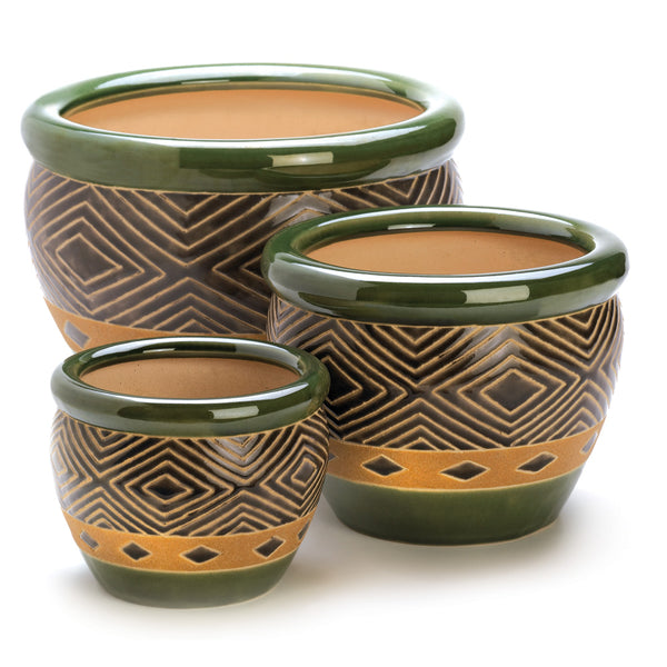 Jade Planters Trio  13367