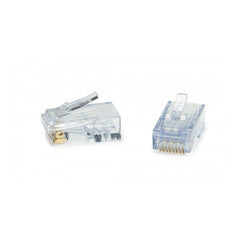 Platinum Tools ezEX48-RJ45 Cat6a Crimp Plugs, 100 Pieces Jar