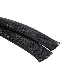 1-inch diameter woven polyester expandable wire sleeving, 6 foot