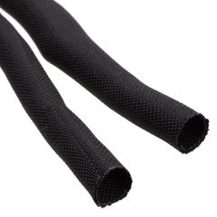 1/2-inch Diameter Split Woven Cable Management Wrap, 15-foot