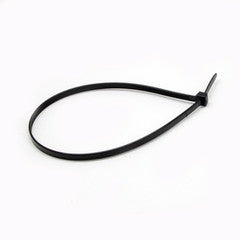 Nylon Cable Tie, Black, 40-pound weight limit, 100 Pieces, 12 inch