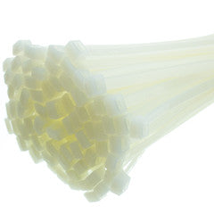 Nylon Cable Tie, 18-pound weight limit, 100 Pieces, 8 inch