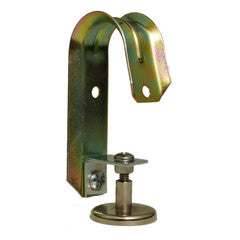 1 5/16 inch Magnetic J-Hook rated to 17 lbs, Top Mounted, 360 Degree Rotation, UL Listed, 10 Pieces/Bag