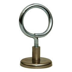 1.25 inch Magnetic Bridle Ring, 90 lbs pull strength, 1/4-20 threading, 10 pieces/bag
