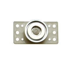 Magnetic Pivoting Polymer Base Plate for universal mounting, 26 lbs of pull force, 10 pieces/bag