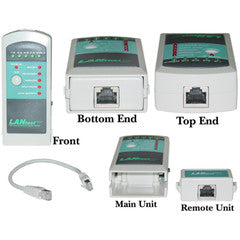 LanTester Cable Tester Pro, Detect Wiring Faults and Wiring Mistakes, Includes AAA Battery