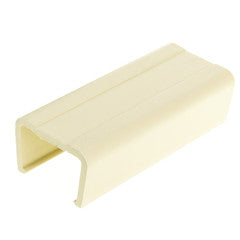 1.25 inch Surface Mount Cable Raceway, Ivory, Joint Cover