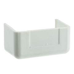 Cable Raceway, White, 1.75 inch, End Cap