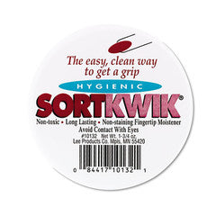 Lee Sortkwik Fingertip Moisteners, 1 3/4 oz, Pink, 2/Pack
