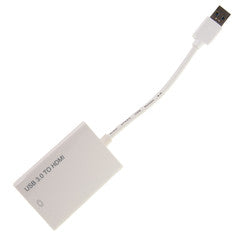 USB 2.0/3.0 to HDMI Adapter with Audio, Add Extra Monitor to Computer/Laptop, Hassle Free