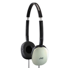 JVC FLATS Lightweight Headband Head Phones, White