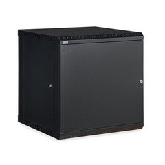 Rackmount Fixed Wall Mount Cabinet, Solid Door, 12U