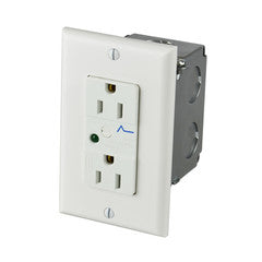 AC Power Duplex Surge Module, 15A/125V, UL/CSA