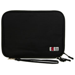 BUBM Double Layer Portable Electronics Organizer for Smart Phones, Tablets, and Portable Gaming Systems