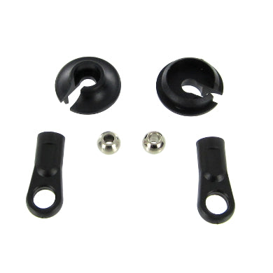 Redcat Racing 85600 Shock Ball End, Shock Ball, Spring Cup Set, 2pcs ~ 