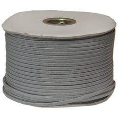 Bulk Phone Cord, Silver Satin, 26/6 (26 AWG 6 Conductor), Spool, 1000 foot