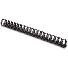Fellowes Plastic Combs - Oval Back, 1-1/2