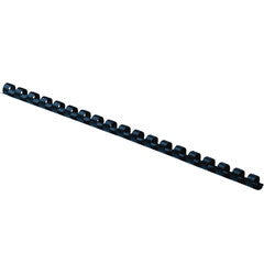 Fellowes Binding Comb, Round Back, Plastic, 5/16in, 40 sheets, Navy, 100pk