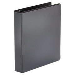Universal Economy Round Ring View Binder, 1.5 inch Capacity, Black - UNV20971