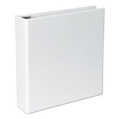 Universal Slant-Ring Economy View Binder, 2 inch Capacity, White - UNV20746