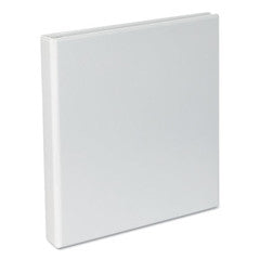 Universal Slant-Ring Economy View Binder, 1 inch Capacity, White - UNV20742