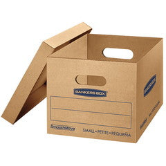 Fellowes Bankers Box, SmoothMove, Basic Duty Storage and File Boxes w/Lift off Lids