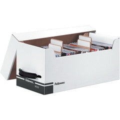 Fellowes Corrugated Media File, Holds 125 Diskettes/35 Std Cases