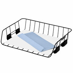 Fellowes Workstation Side Load Tray, Black