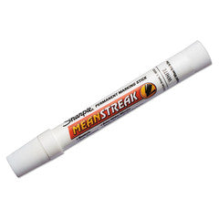 Sharpie Mean Streak Marking Stick, Broad Chisel Tip, White