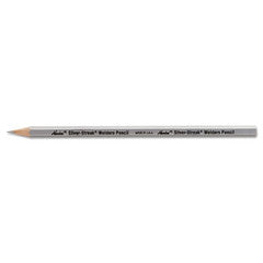 Markal Silver-Streak Woodcase Welder's Pencil, 12/Pack
