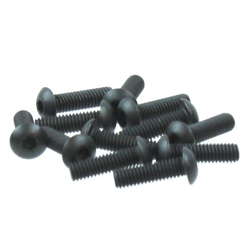 Redcat Racing BS810-074 Button Head Machined Thread Hex Screw 4x14mm