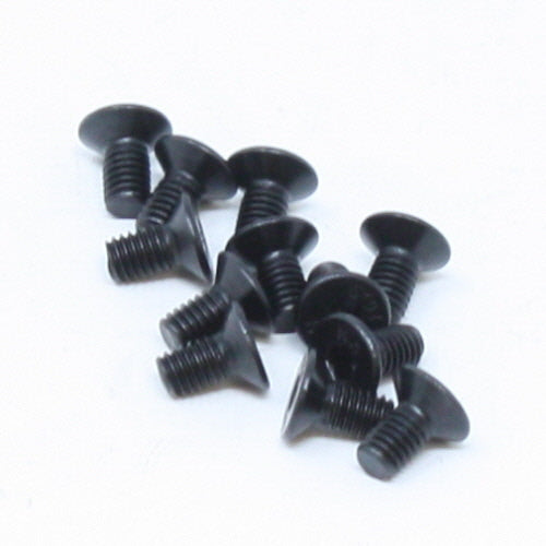 Redcat Racing BS810-101 Flat Head Machined Thread Hex Screw 3x6mm