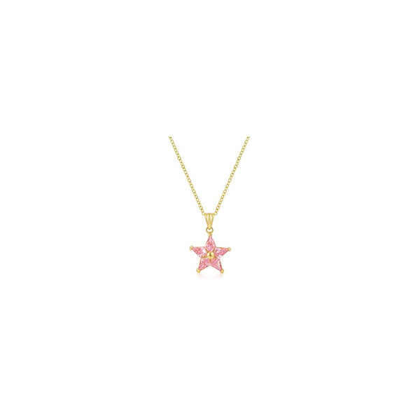 Goldtone Fancy Star Pendant