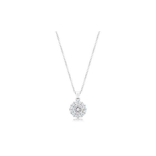 Bella Bridal Pendant In Clear