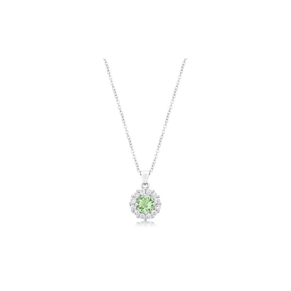 Bella Bridal Pendant In Peridot