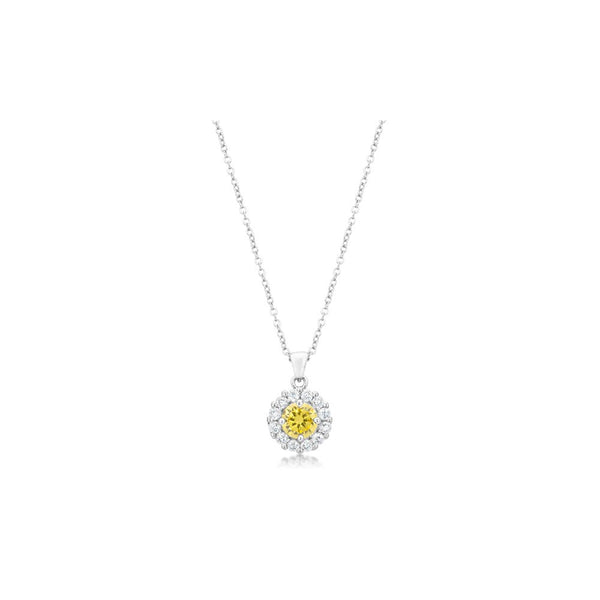 Bella Bridal Pendant In Yellow