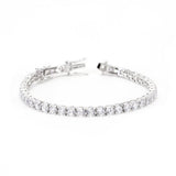 Clear Cz Tennis Bracelet